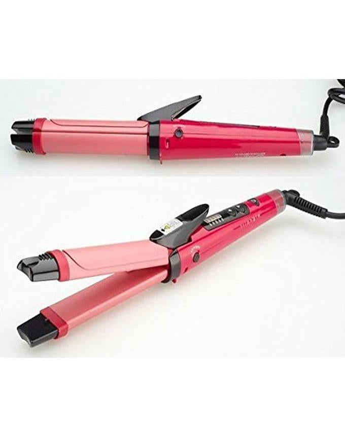 2-in-1 Nova Hair Straightener & Curler – Fast Heat Styling Tool