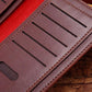 Leather Long Wallet for Men | Slim PU Leather