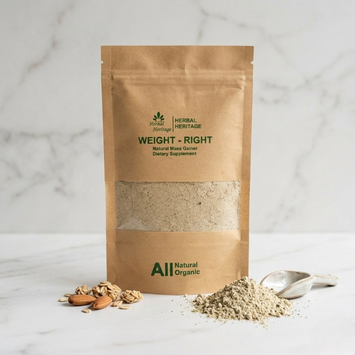 Herbal Heritage Weight-Right Natural Mass Gainer