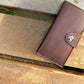 Tri-Fold Pure Leather Long Wallet for Men & Women