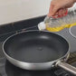 2-in-1 Oil Spray Bottle | Adjustable Mist & Dispenser | Leak-Proof Glass Container